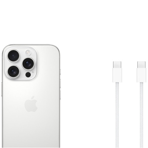 Смартфон Apple iPhone 16 Pro 1Tb Dual Sim White Titanium