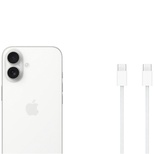 Смартфон Apple iPhone 16 128Gb eSim White