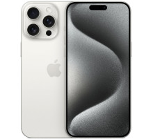 Смартфон Apple iPhone 15 Pro Max Dual Sim 256Gb White Titanium