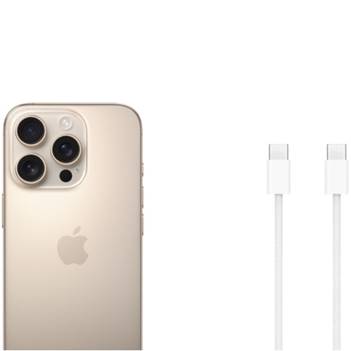 Смартфон Apple iPhone 16 Pro 512Gb Dual Sim Desert Titanium